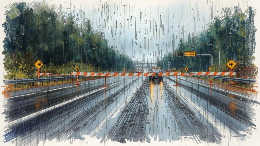 Jammu Srinagar Highway Closed Amid Heavy Rains and Flood Alert in J&K