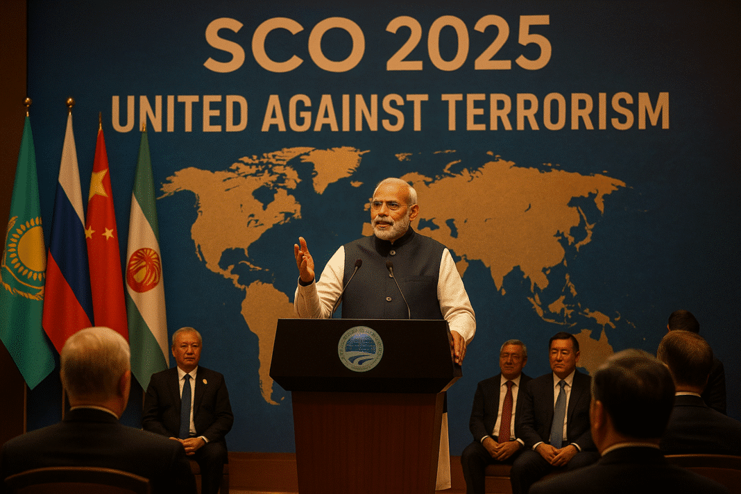 PM Modi Slams Terrorism at SCO Summit 2025 | Pahalgam Attack Highlighted